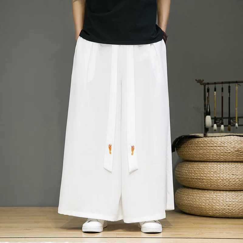 Männer Hose Haremshosen Pumphosen Pluderhosen Hosenrock Herrenrock Kilt Kimono