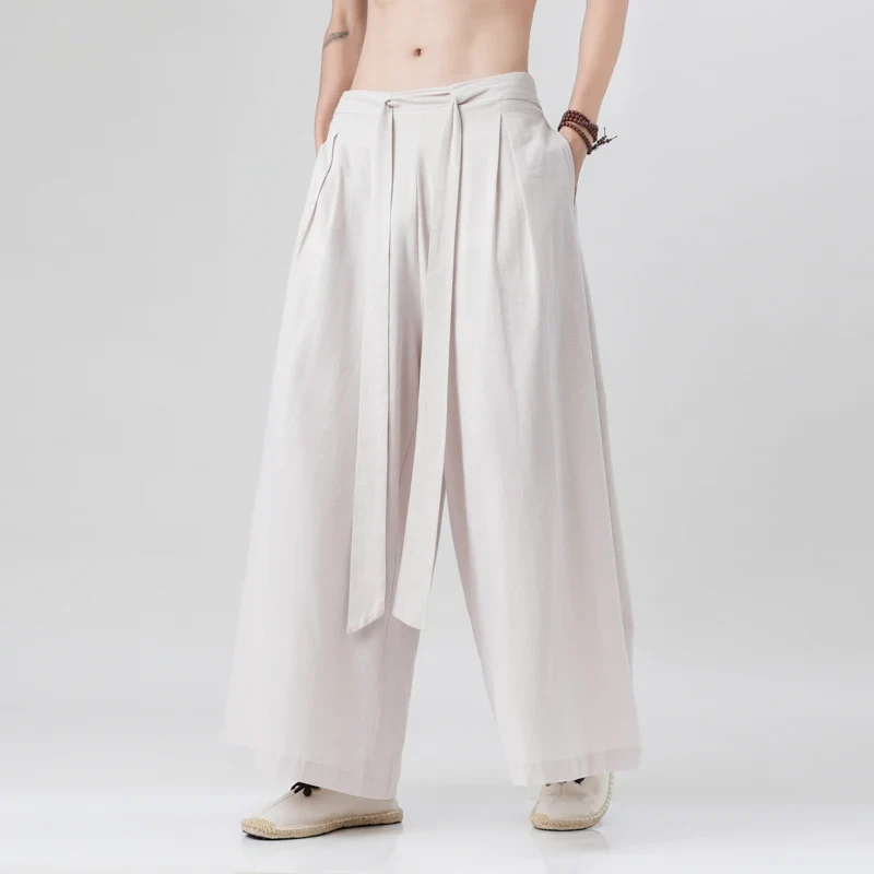 Männer Hose Haremshosen Pumphosen Pluderhosen Hosenrock Herrenrock Kilt Kimono