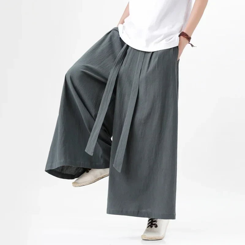 Männer Hose Haremshosen Pumphosen Pluderhosen Hosenrock Herrenrock Kilt Kimono