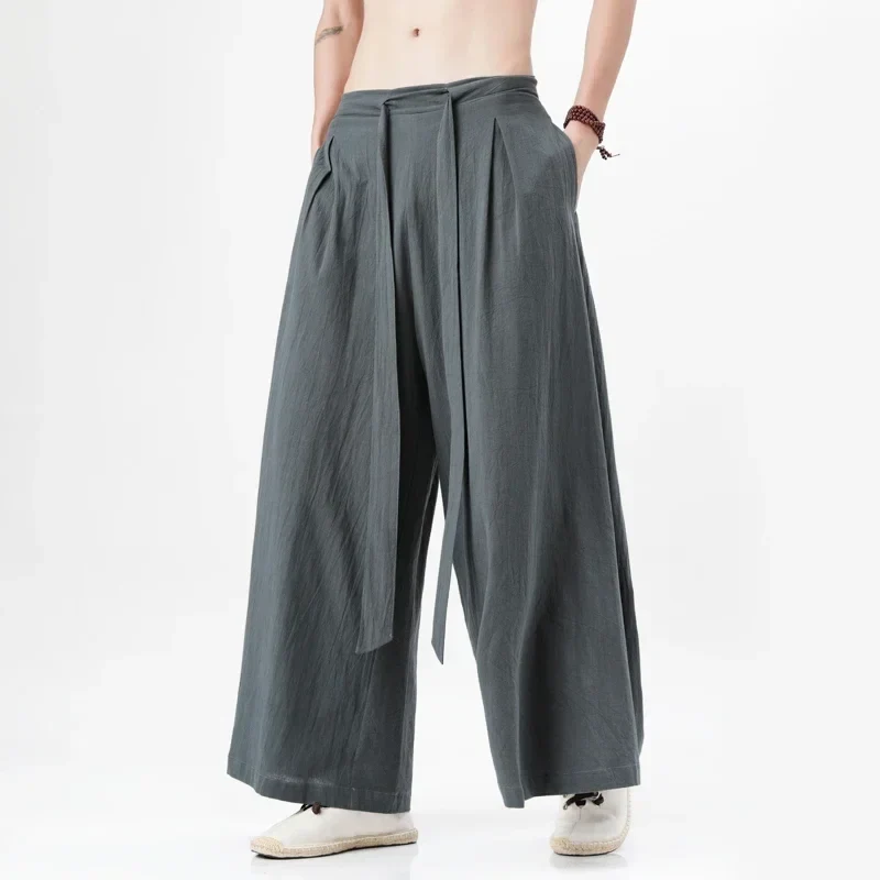 Männer Hose Haremshosen Pumphosen Pluderhosen Hosenrock Herrenrock Kilt Kimono