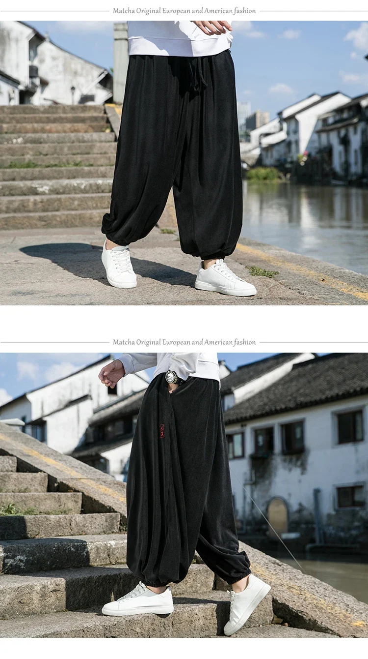 Männer Hose Haremshosen Pumphosen Pluderhosen Hosenrock Herrenrock Kilt Jogger