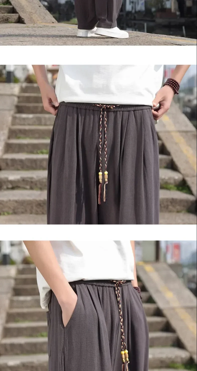 Männer Hose Haremshosen Pumphosen Pluderhosen Hosenrock Herrenrock Kilt Jogger