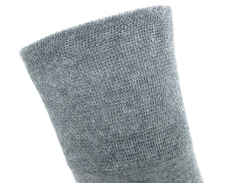 3 Paar Herren Diabetikersocken 97 % Baumwolle grau