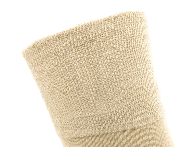 3 Paar Damen Diabetikersocken 97 % Baumwolle beige