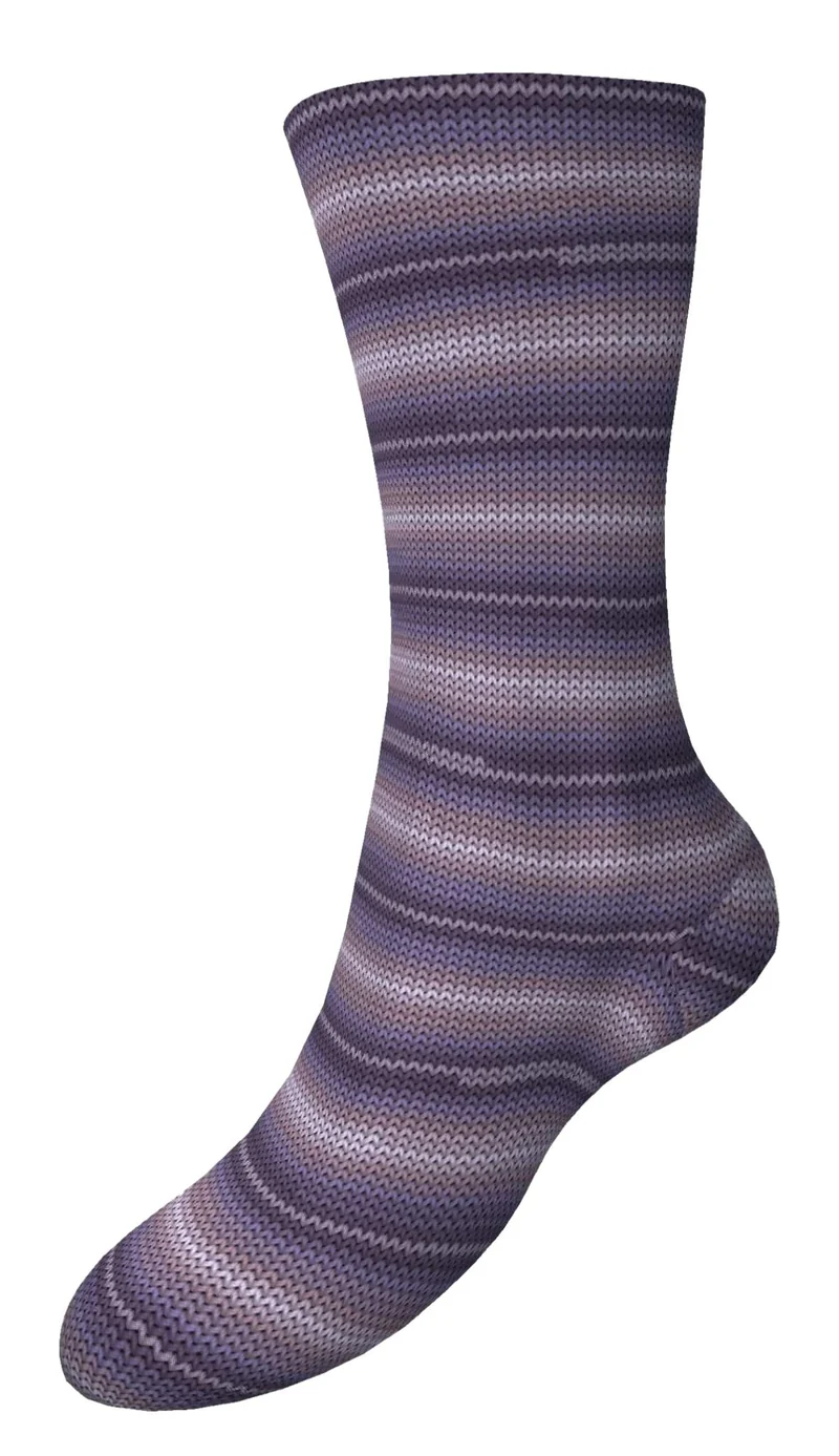 Fortissima 6-fach bunte Sockenwolle 150g | Farbe 472 - AMETHYST