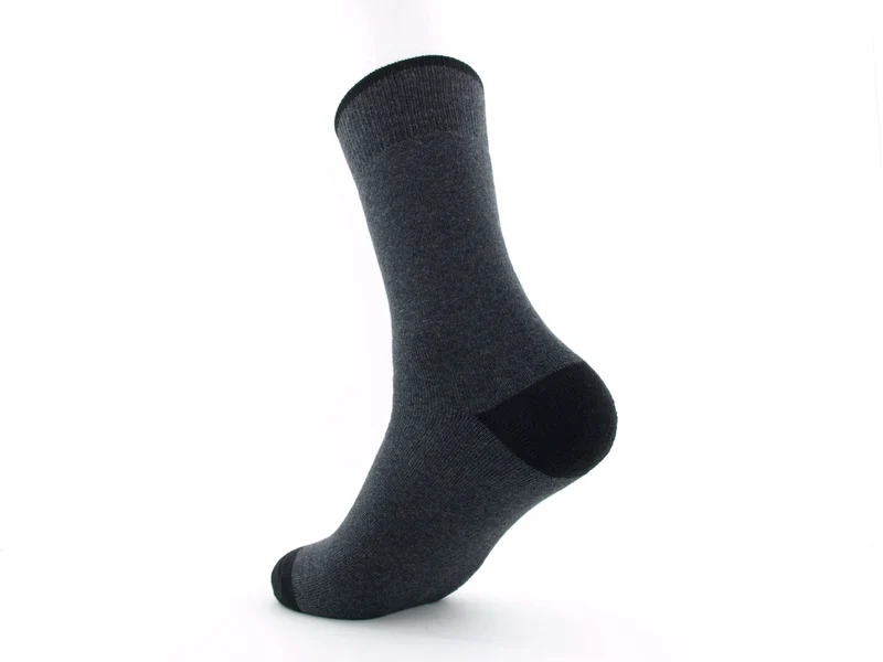 1 Paar Bio-Baumwolle Frotteesocken anthrazit
