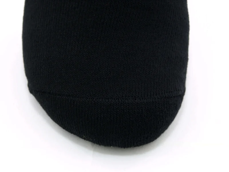 1 Paar Bio-Baumwolle Frotteesocken schwarz