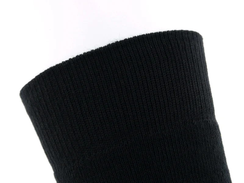 1 Paar Bio-Baumwolle Frotteesocken schwarz