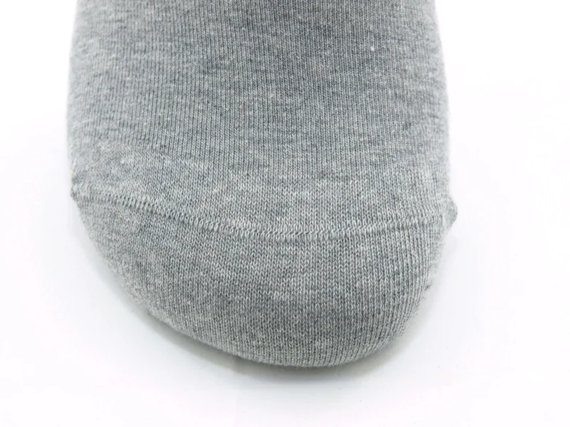 1 Paar Bio-Baumwolle Socken grau