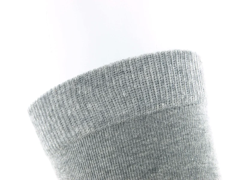 1 Paar Bio-Baumwolle Socken grau