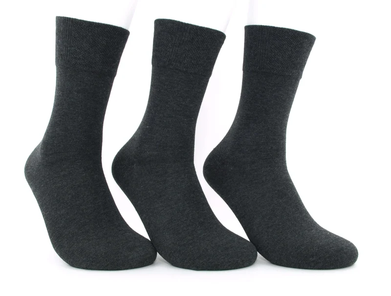 3 Paar Herrensocken Comfort anthrazit