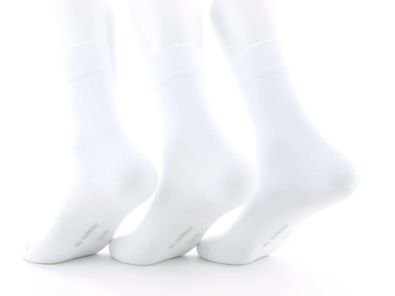 3 Paar Damensocken Comfort weiß