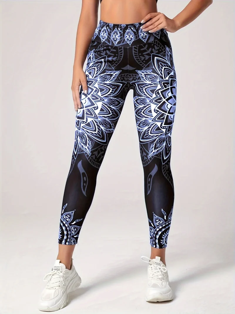 Yoga Leggings Push Up Hohe Taille Sexy Damen Sport Fitness Gym Stretch Hose
