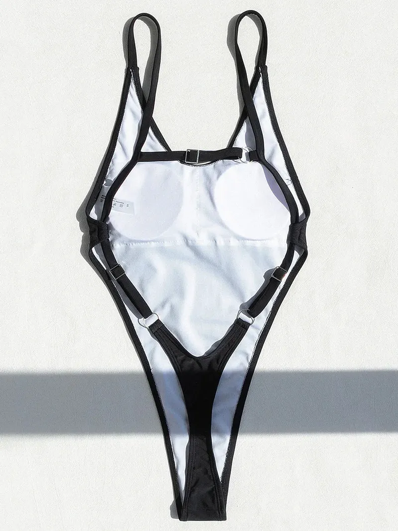 Frauen Bademode High Cut Bikini Set Sexy Push Up Badeanzug Damen Tanga Swimwear