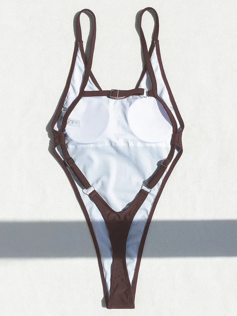 Frauen Bademode High Cut Bikini Set Sexy Push Up Badeanzug Damen Tanga Swimwear