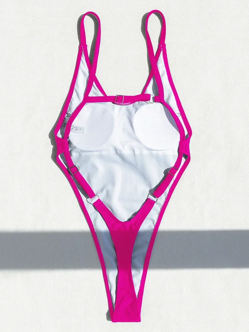Frauen Bademode High Cut Bikini Set Sexy Push Up Badeanzug Damen Tanga Swimwear