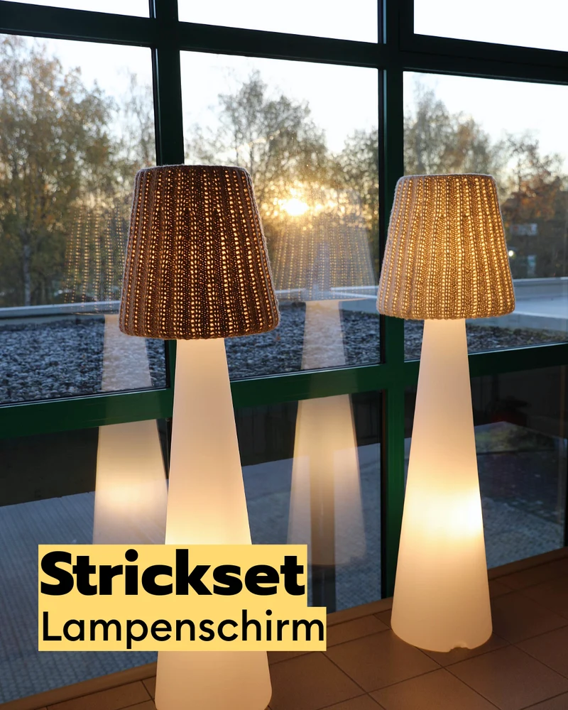Strickset Lampenschirm