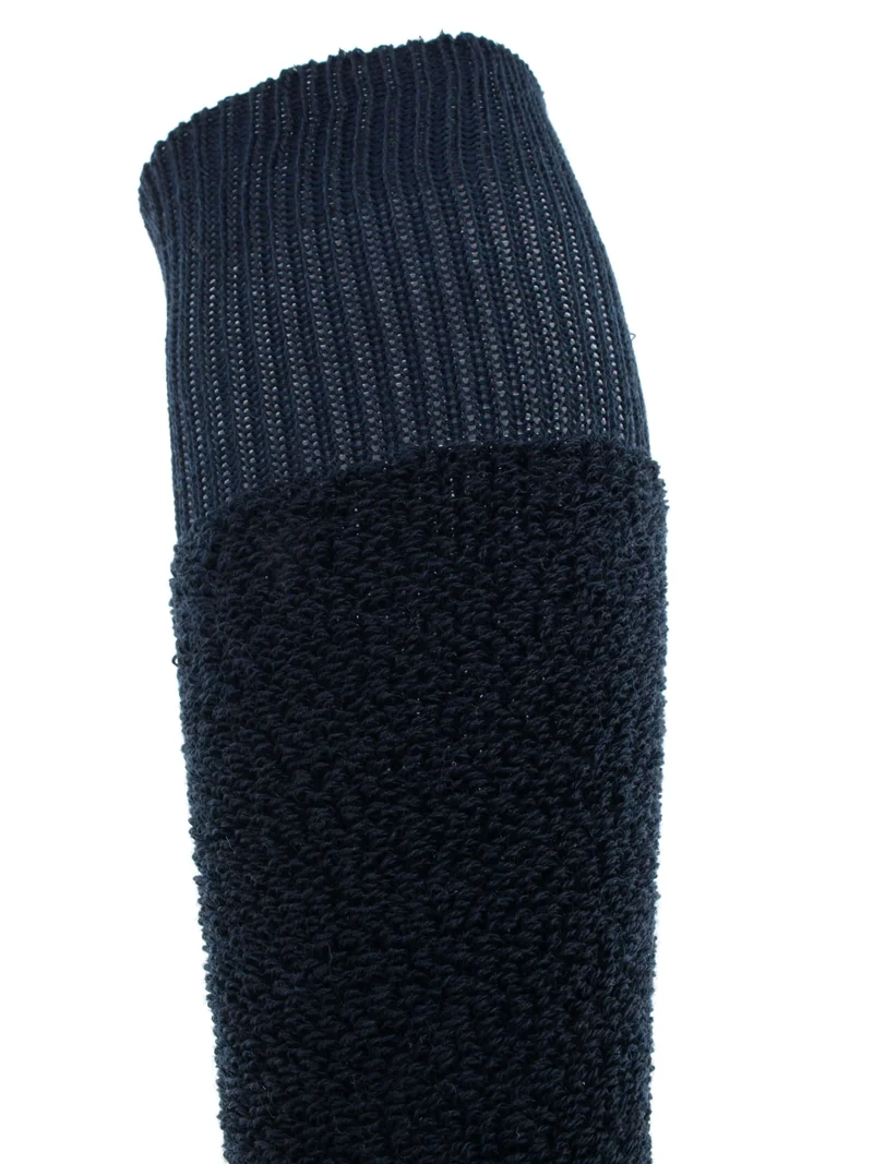 1 Paar Thermostrümpfe Vollplüsch wadenlang marine