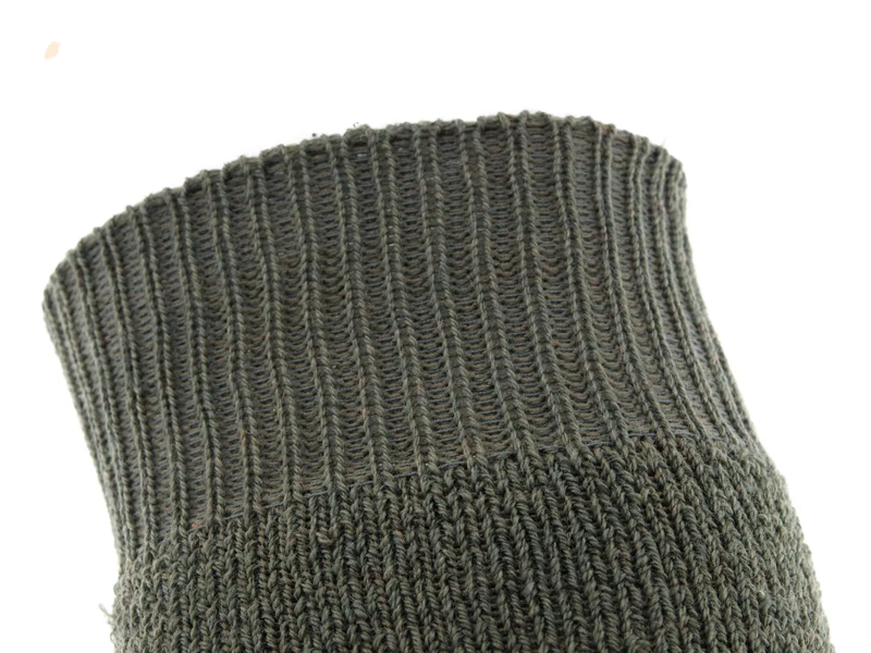 1 Paar Thermo Kniestrümpfe Vollplüsch oliv