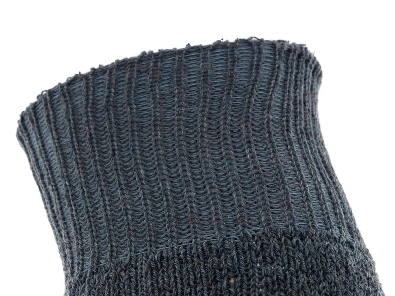 1 Paar Thermo Kniestrümpfe Vollplüsch anthrazit