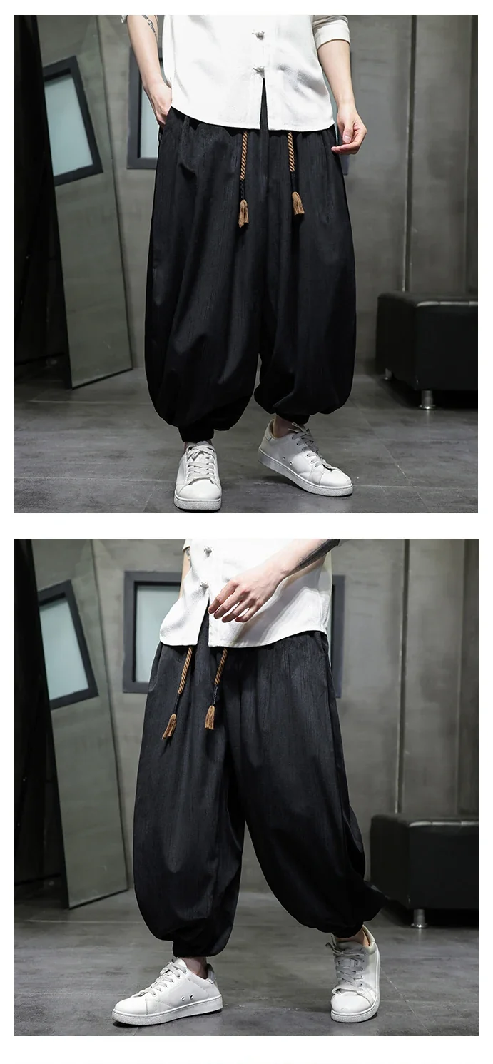 Männer Hose Haremshosen Pumphosen Pluderhosen Hosenrock Herrenrock Kilt Jogger