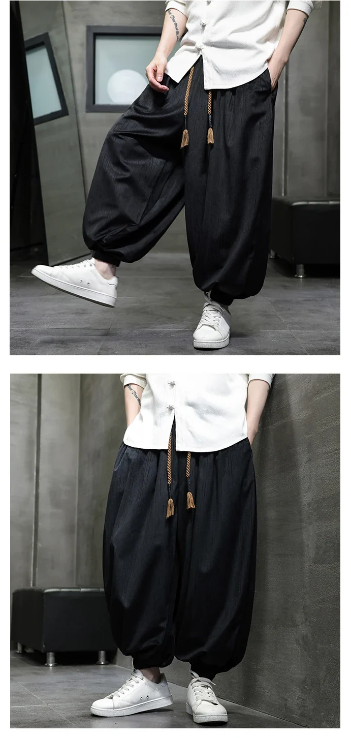 Männer Hose Haremshosen Pumphosen Pluderhosen Hosenrock Herrenrock Kilt Jogger