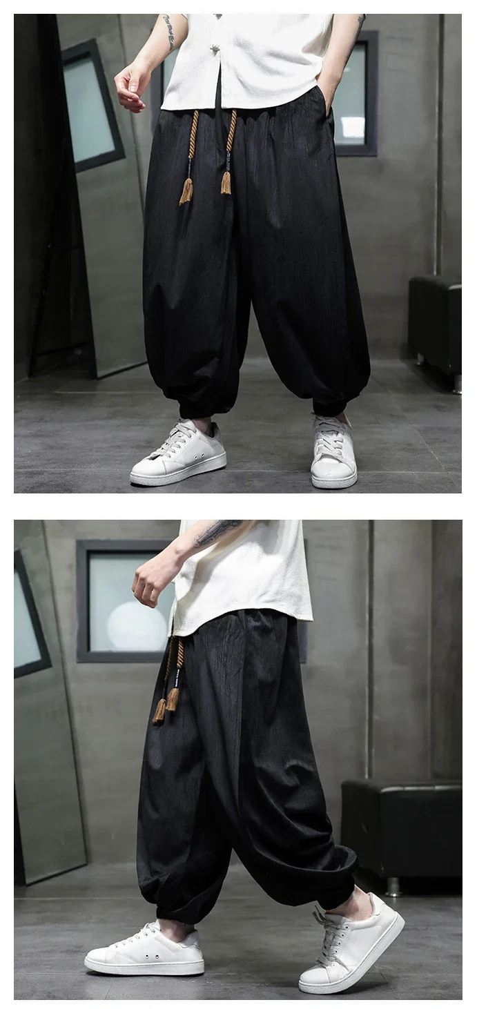 Männer Hose Haremshosen Pumphosen Pluderhosen Hosenrock Herrenrock Kilt Jogger