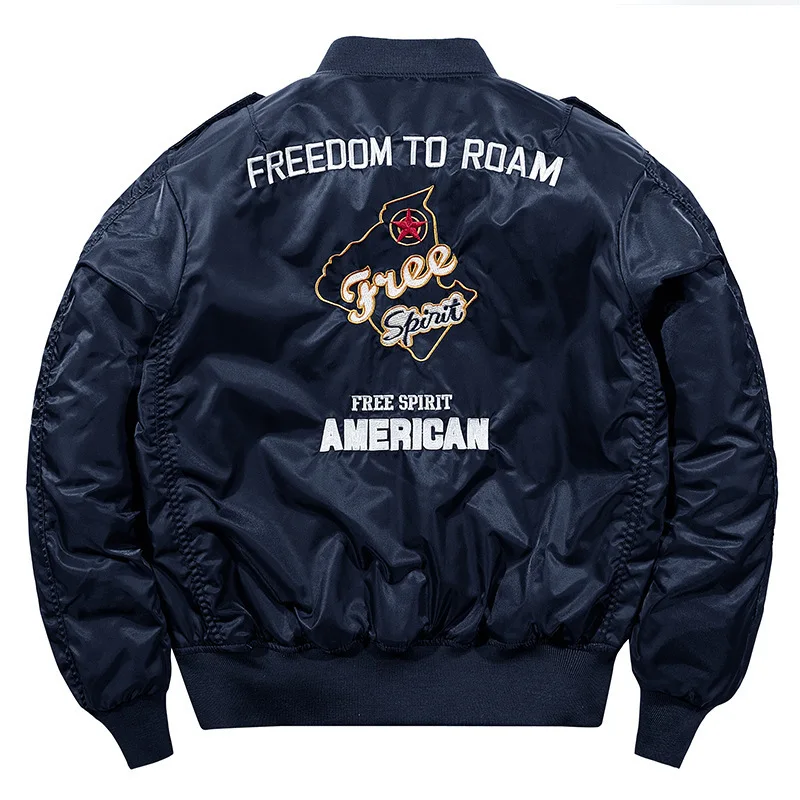 MA-1 Bomber Jacke Fliegerjacke Baseball Pilotenjacke Baseballjacke Air Force