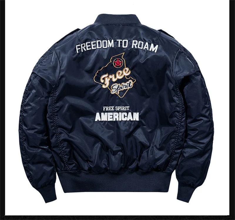 MA-1 Bomber Jacke Fliegerjacke Baseball Pilotenjacke Baseballjacke Air Force