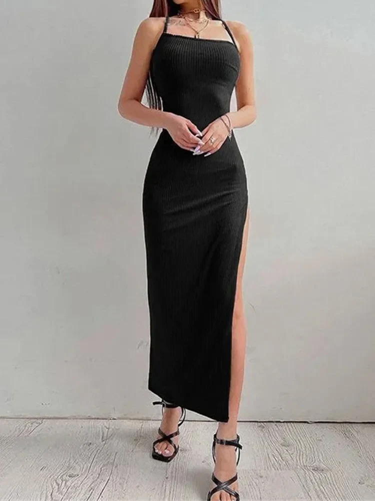 Frauen Kleid rückenfreies figurbetontes Partykleid Minikleid Bodycon Abendkleid