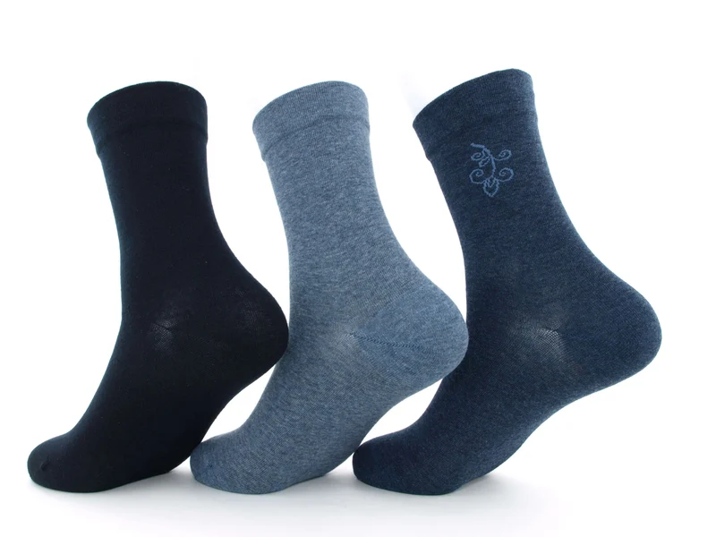 3 Paar Damen Diabetikersocken venenfreundlich Jeanstöne
