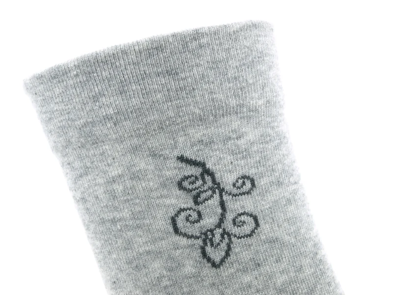 3 Paar Damen Diabetikersocken venenfreundlich Grautöne
