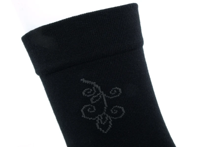 3 Paar Damen Diabetikersocken venenfreundlich schwarz