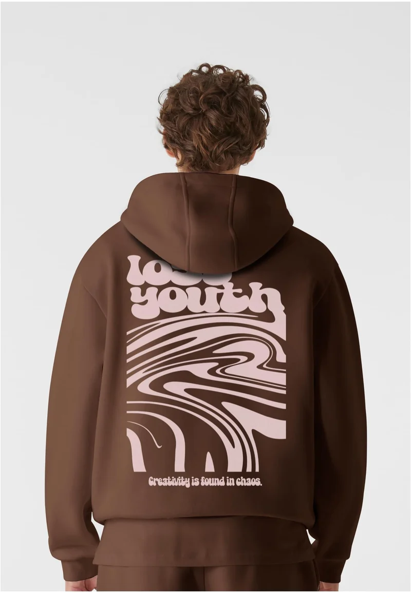 LY OVERSIZED HOODIE CHAOS FLOW