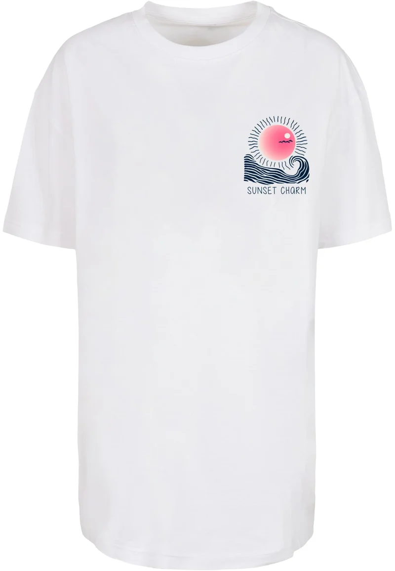 MC Sunset Charm Oversized Tee