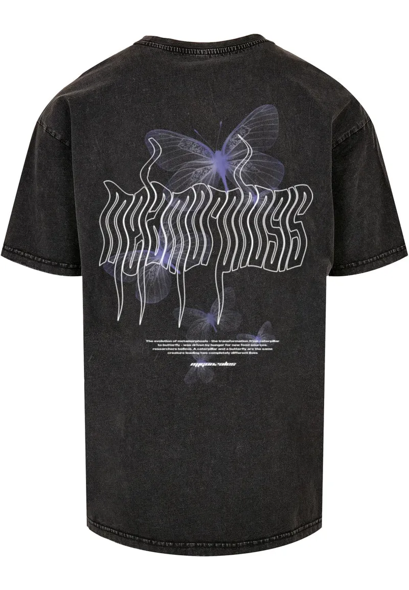 MJG METAMORPHOSE V.4 Acid Washed Heavy Oversized Tee