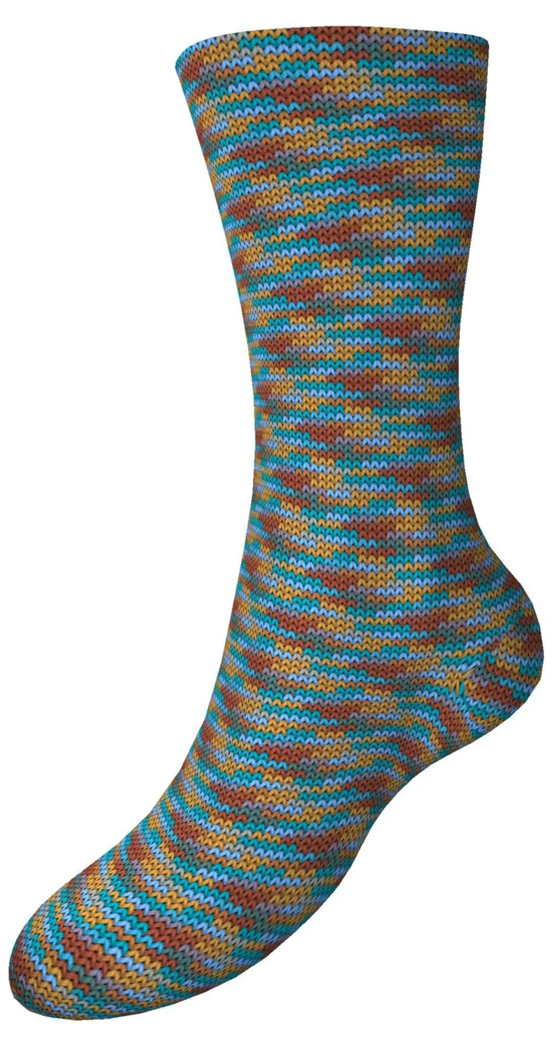 Fortissima 8-fach bunte Sockenwolle 150g | Farbe 802 - SCHLEHE