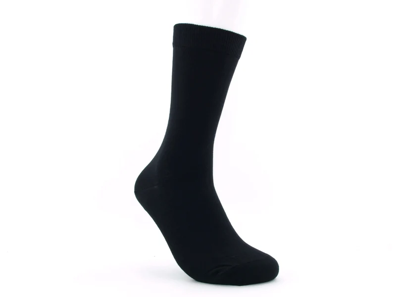 1 Paar Bio-Baumwolle Socken schwarz