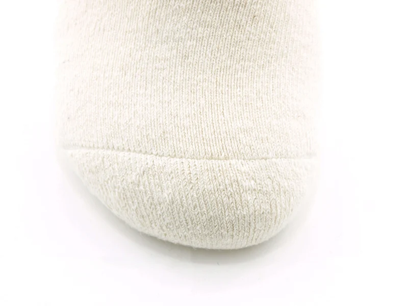 1 Paar Hanfsocken Vollfrottee weiß