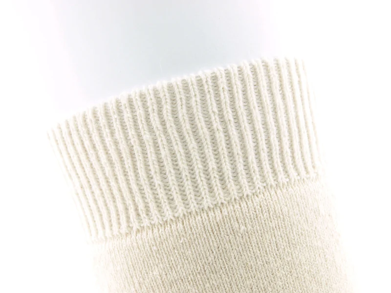 1 Paar Hanfsocken Vollfrottee weiß