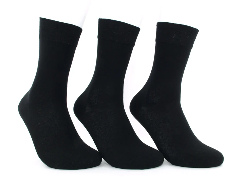 3 Paar Damensocken Comfort schwarz