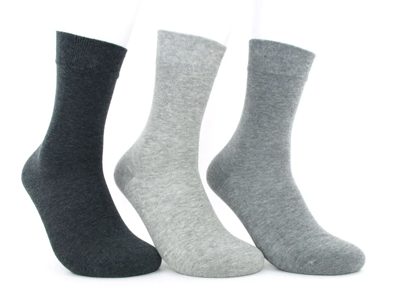 3 Paar Damensocken Comfort Grautöne