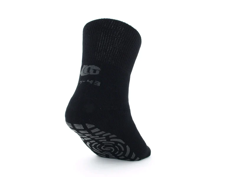 1 Paar Diabetiker Stoppersocken ultraflex Frottee schwarz