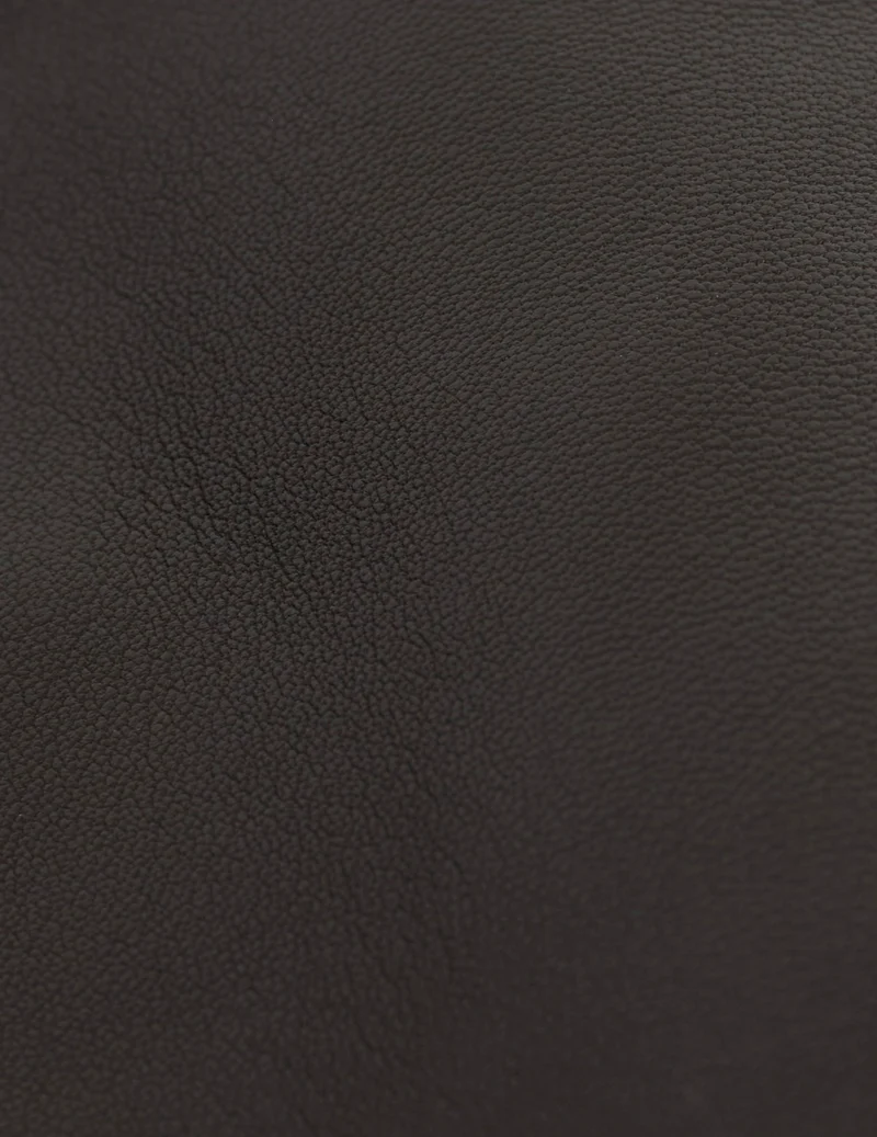 Blouson Hunter en cuir chocolat