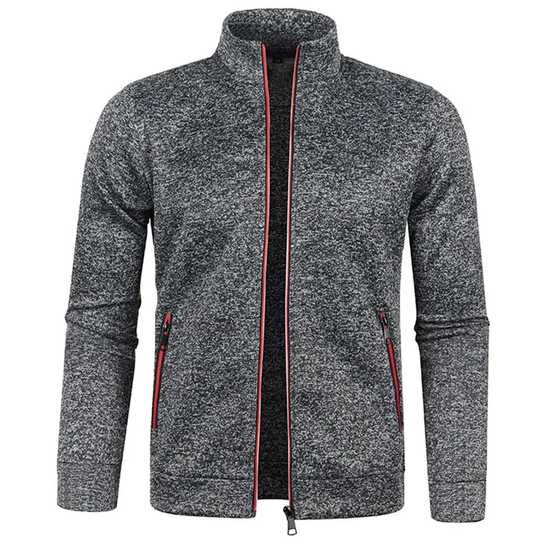 Herren Pullover Sweatshirt Troyer Pulli Sweater Stehkragen Zipper Langarmpulli