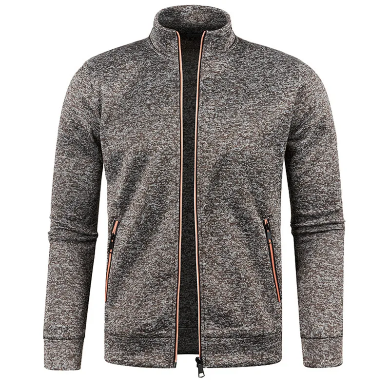 Herren Pullover Sweatshirt Troyer Pulli Sweater Stehkragen Zipper Langarmpulli