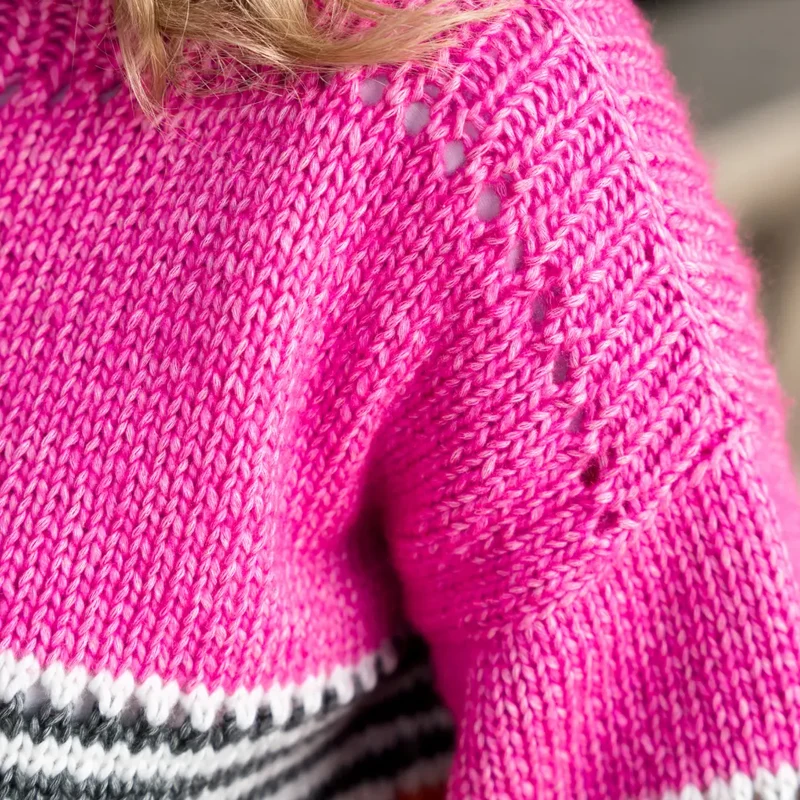 Strickset Color-Flash-Sweater