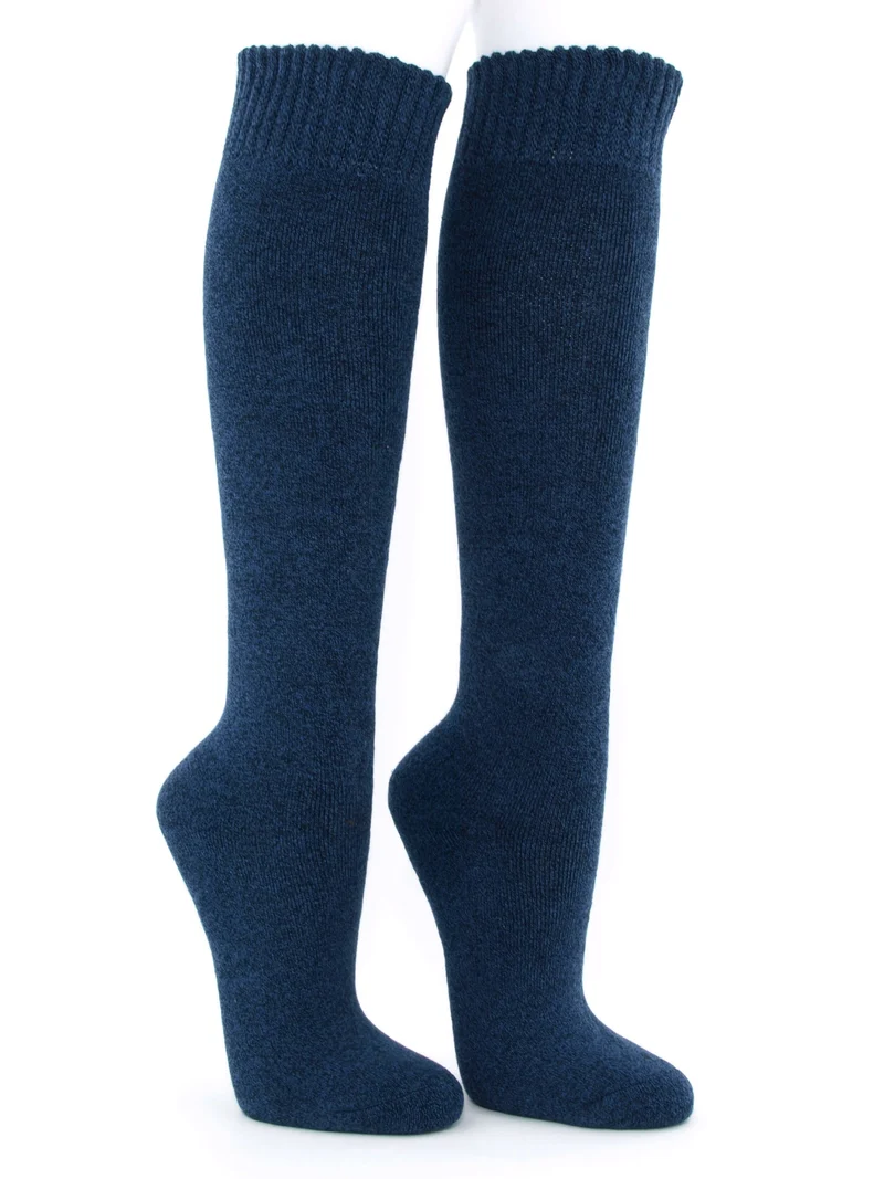 2 Paar Thermo Kniestrümpfe Herren jeans