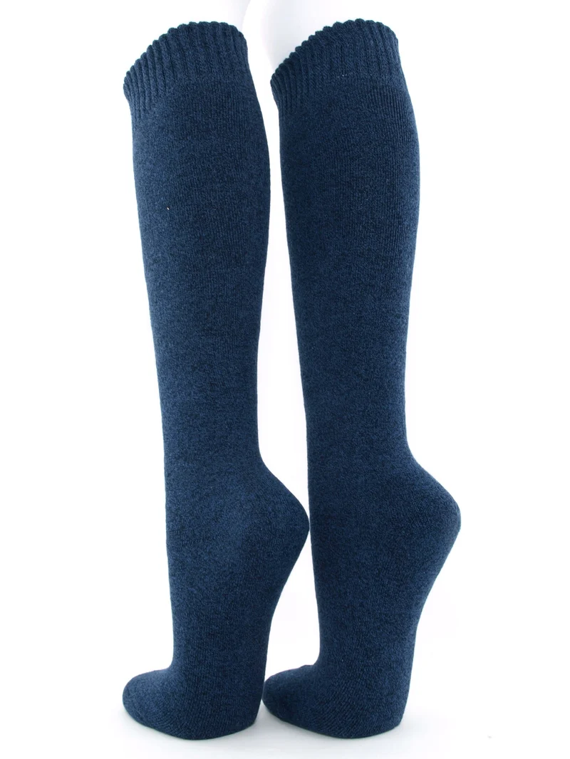 2 Paar Thermo Kniestrümpfe Herren jeans