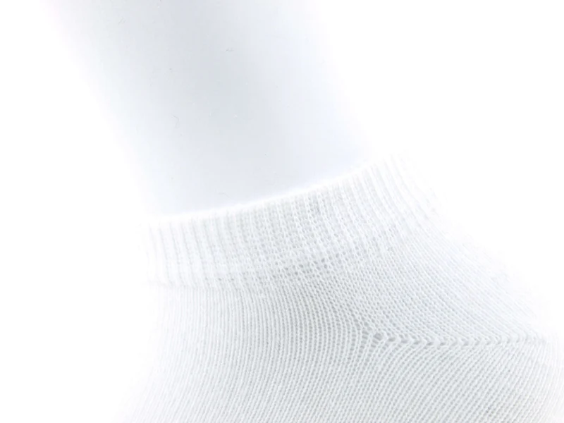 3 Paar Sneaker Socken für kleine Füße weiß